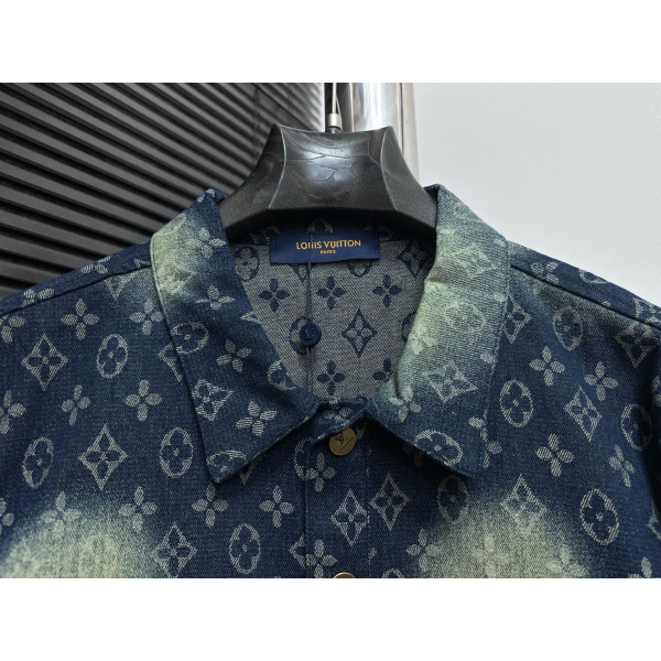 Louis Vuitton, Men's Denim Jacket, Blue
