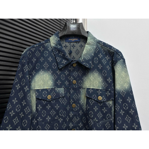 Louis Vuitton, Men's Denim Jacket, Blue