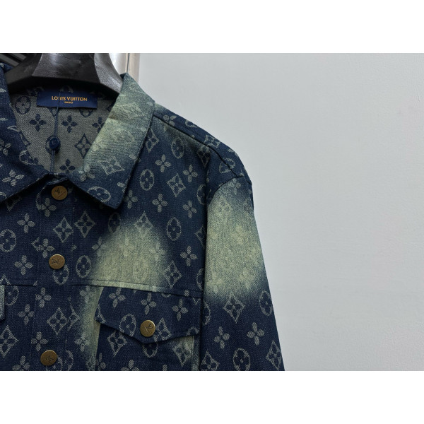 Louis Vuitton, Men's Denim Jacket, Blue