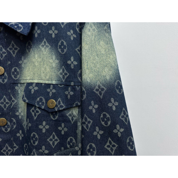 Louis Vuitton, Men's Denim Jacket, Blue
