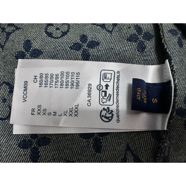 Louis Vuitton, Men's Denim Jacket, Blue