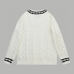 Louis Vuitton, Men's Pullover, White