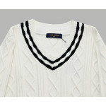 Louis Vuitton, Men's Pullover, White