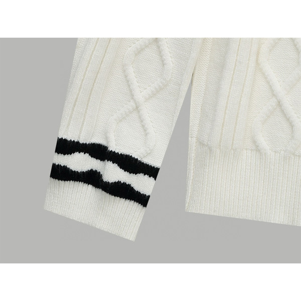 Louis Vuitton, Men's Pullover, White