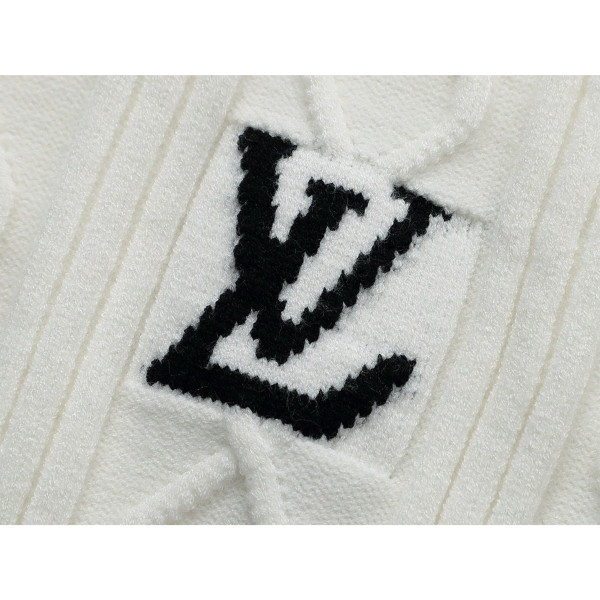 Louis Vuitton, Men's Pullover, White