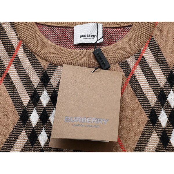 Burberry, Men's Pullover, Camel