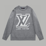 Louis Vuitton, Men's Pullover, Grey
