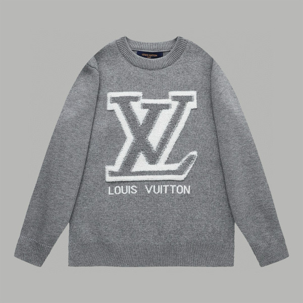 Louis Vuitton, Men's Pullover, Grey
