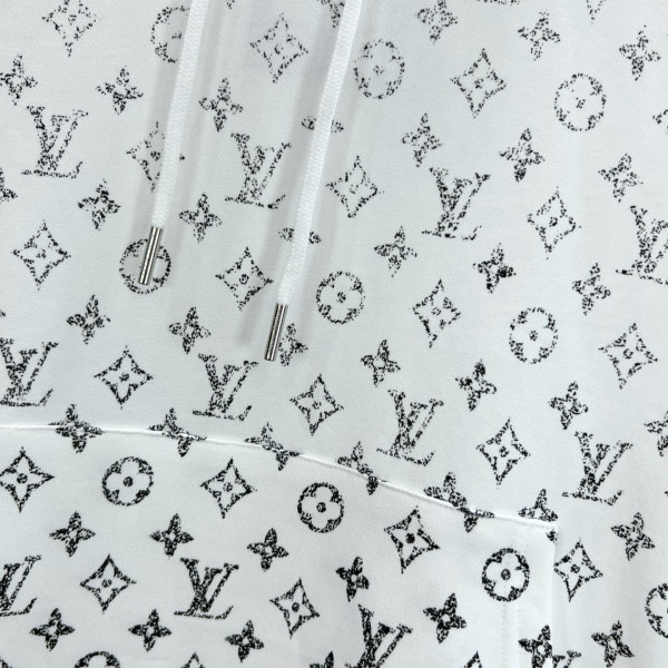 Louis Vuitton, Men's Hoodie, White