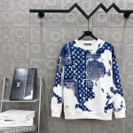 Louis Vuitton, Men's Pullover, Blue