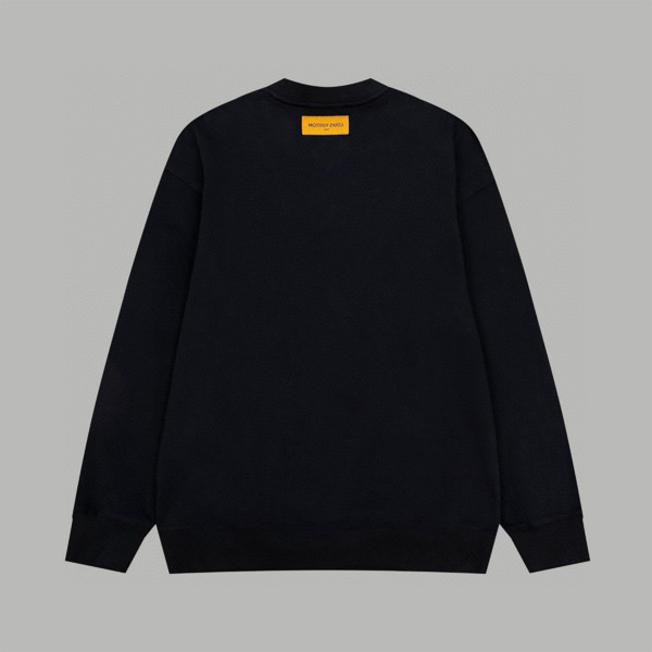 Louis Vuitton, Men's Pullover, Black