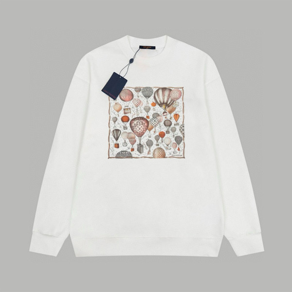 Louis Vuitton, Men's Pullover, White
