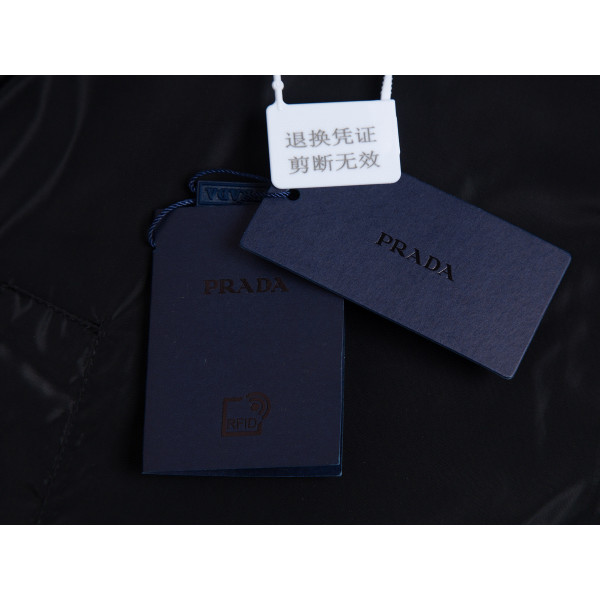 Prada, Re-Nylon, Men's Jacket, Black