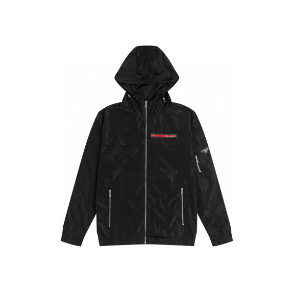 Prada, Re-Nylon, Men's Jacket, Black