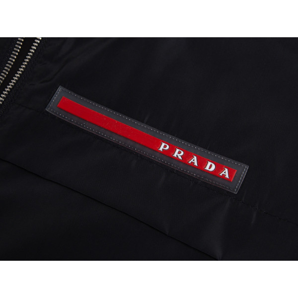 Prada, Re-Nylon, Men's Jacket, Black