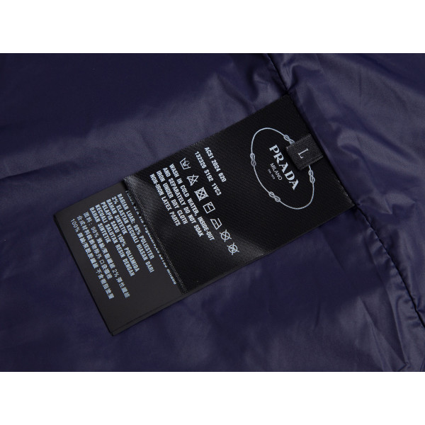 Prada, Re-Nylon, Men's Jacket, Navy Prada, Re-Nylon, Men's Jacket, Navy