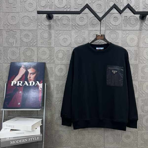 Prada, Men's Pullover, Black