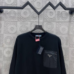 Prada, Men's Pullover, Black