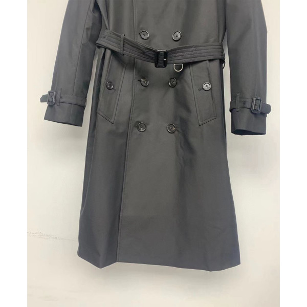 Burberry, Long Kensington Heritage, Heren Trench Jas, Zwart