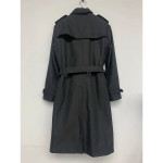 Burberry, Long Kensington Heritage, Heren Trench Jas, Zwart