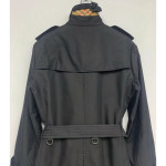 Burberry, Long Kensington Heritage, Heren Trench Jas, Zwart