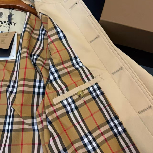 Burberry, Mid-length Camden Heritage, Men's Trench Coat, Beige