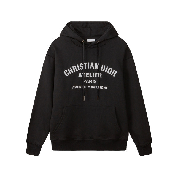 Christian Dior, Women's Hoodie, Black