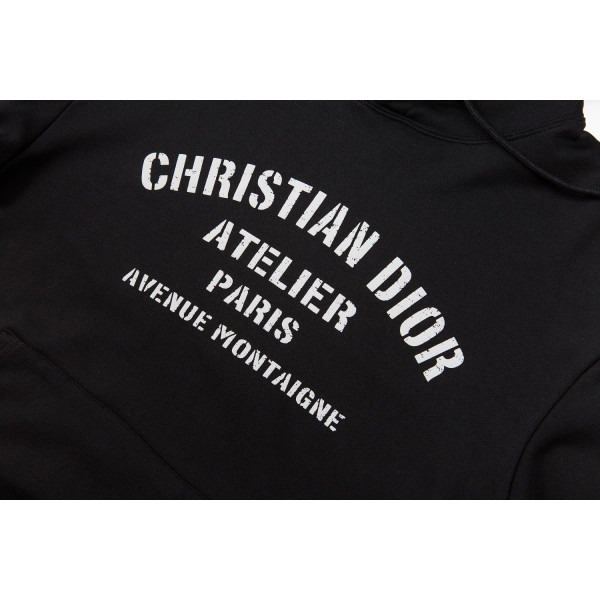 Christian Dior, Women's Hoodie, Black