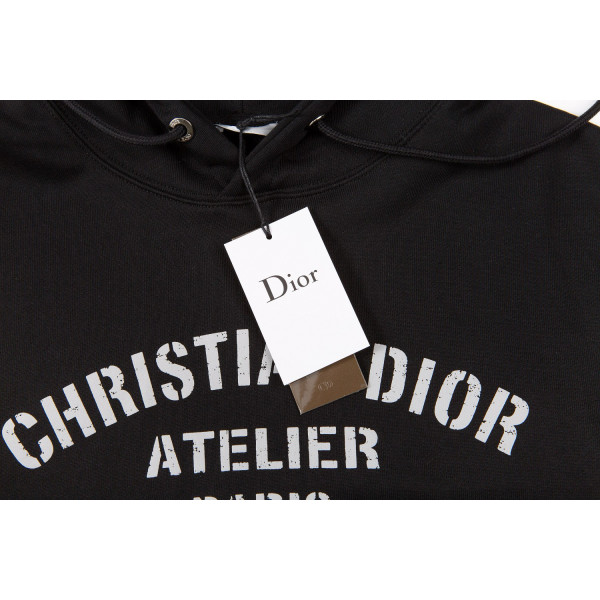 Christian Dior, Women's Hoodie, Black
