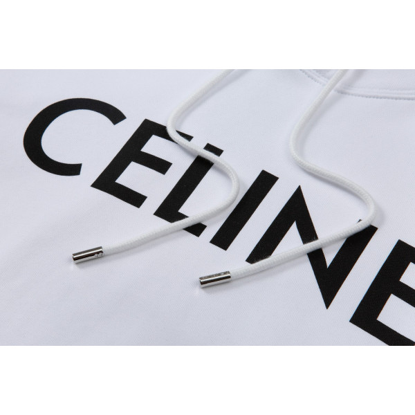 Celine, Women's Hoodie, White