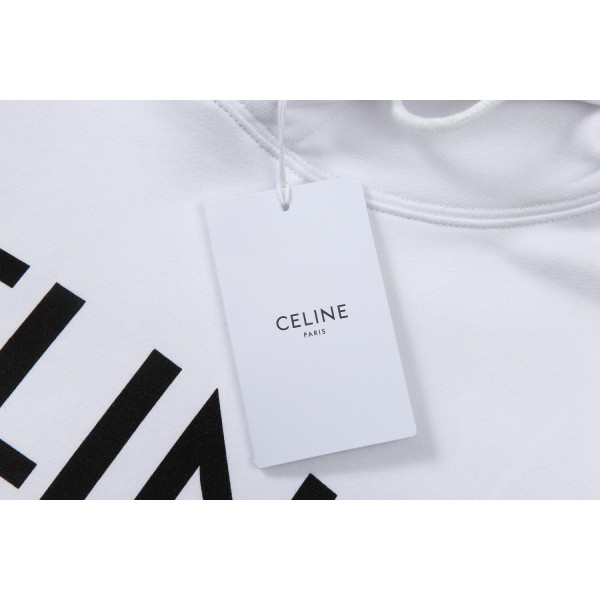 Celine, Women's Hoodie, White