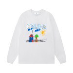 Celine, Women's Pullover, White