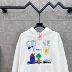 Celine, Women's Hoodie, White