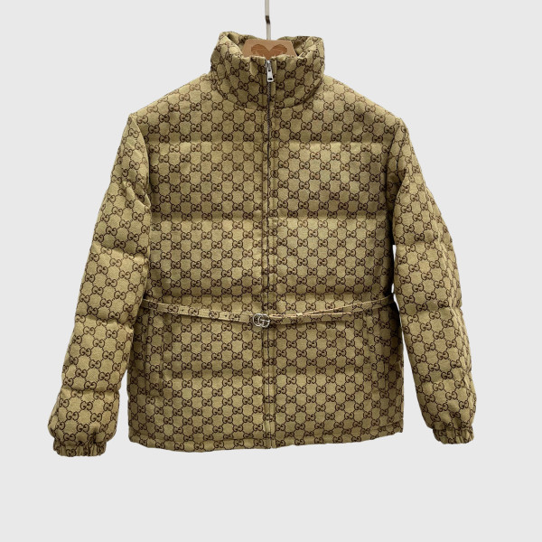 Gucci, GG, Dames Jas, Bruin