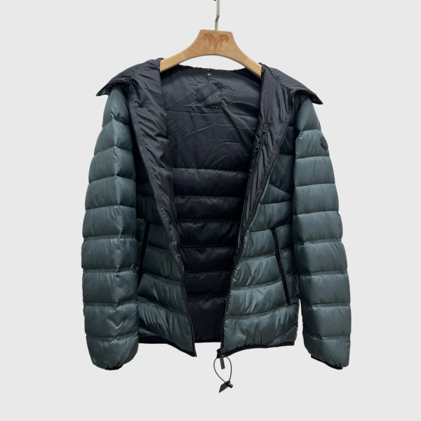 Moncler, Padded Wool, Men's Jacket, Green