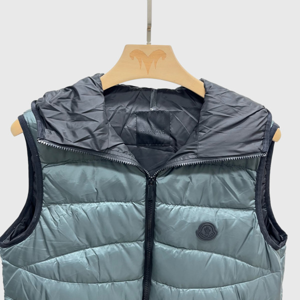 Moncler, Heren Bodywarmer, Groen