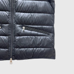Moncler, Men's Vest, Black