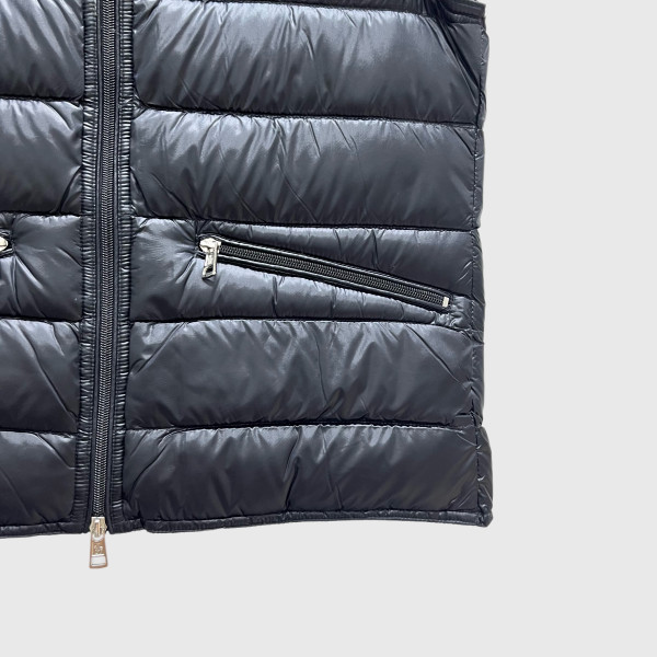 Moncler, Men's Vest, Black