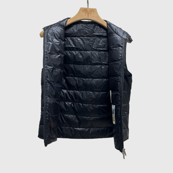 Moncler, Men's Vest, Black