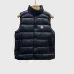 Moncler, Men's Vest, Black