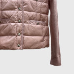 Moncler, Hooded Wool, Women's Jacket, Pink