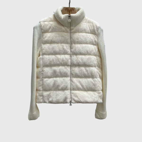 Moncler, Teddy, Women's Jacket, White