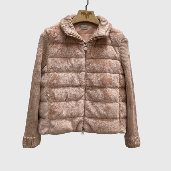 Moncler, Teddy, Women's Jacket, Pink