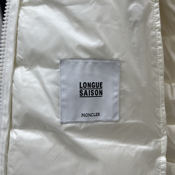 Moncler, Badyf Hooded, Women's Jacket, White