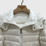 Moncler, Badyf Hooded, Women's Jacket, White