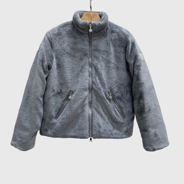 Moncler, Polignac Teddy, Women's Jacket, Grey