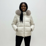 Moncler, Laichefur, Women's Jacket, Beige