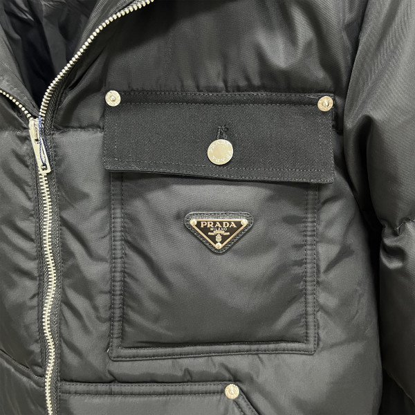 Prada, Re-Nylon, Men's Jacket, Black