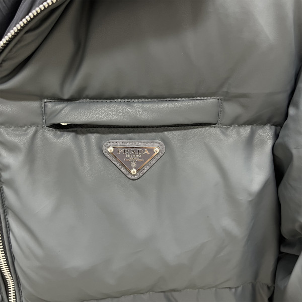 Prada, Puffer, Men's Jacket, Grey