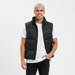 Prada, Re-Nylon, Men's Vest, Black